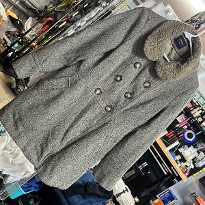 Lindex 44 button coat